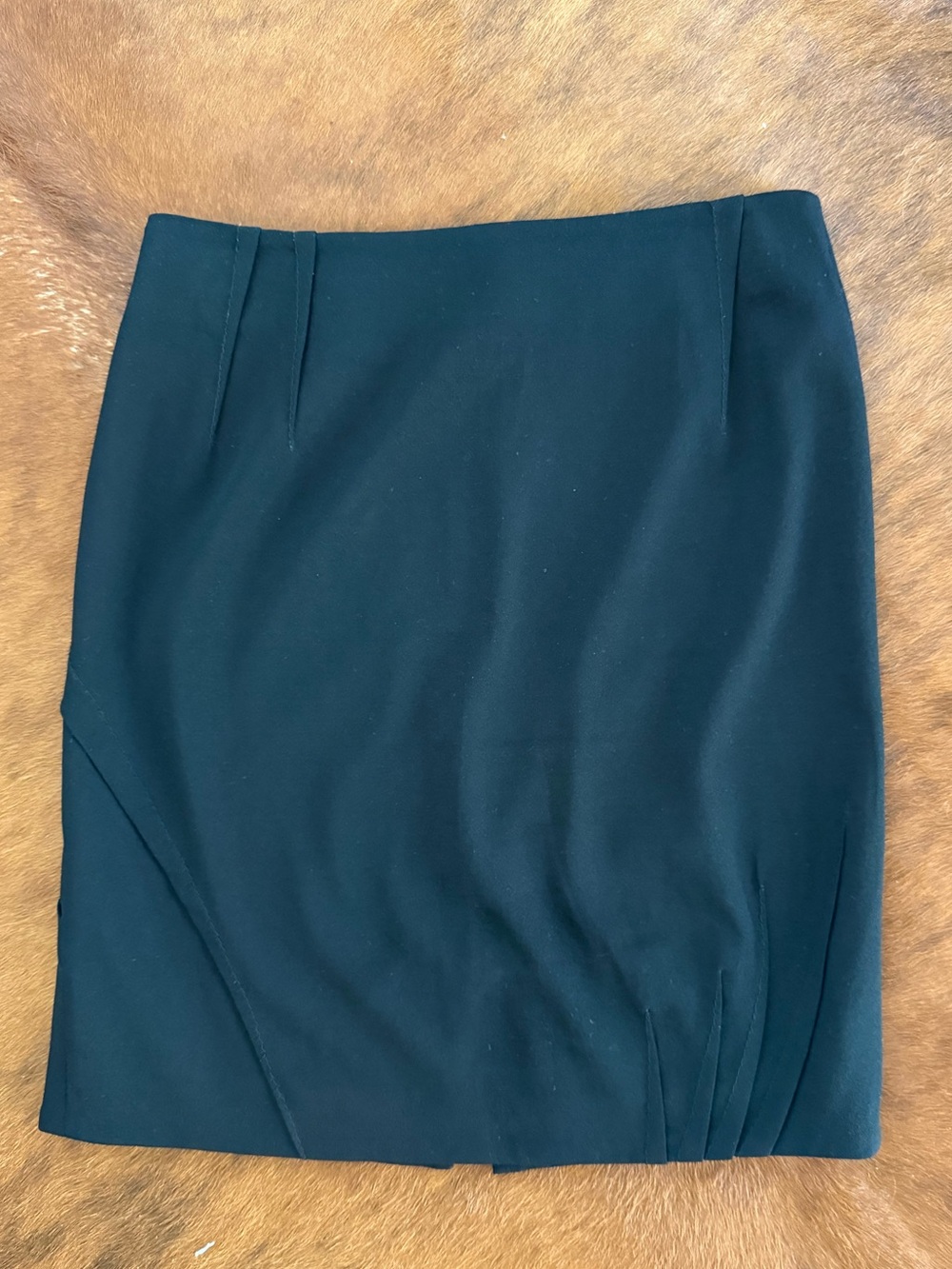 Dior Black Tailored Pencil Skirt